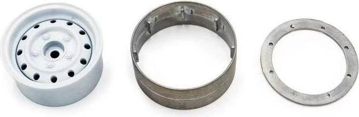 Produktbild Hobbytech Felgen 1.9" Metal Beadlock Classic 1 Weiss, 4