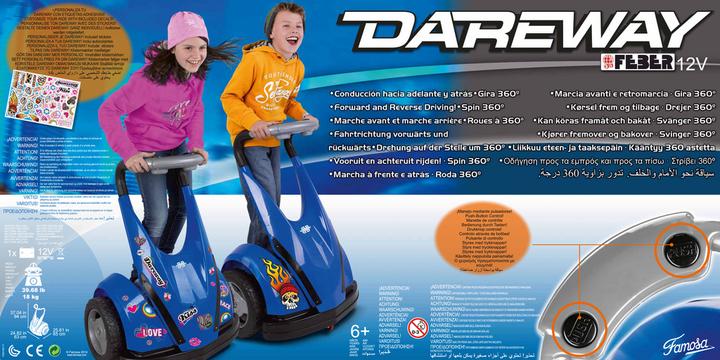 Produktbild Feber Fahrrad Scooter DAREWAY Segway für Kinder mit 12V Akku
