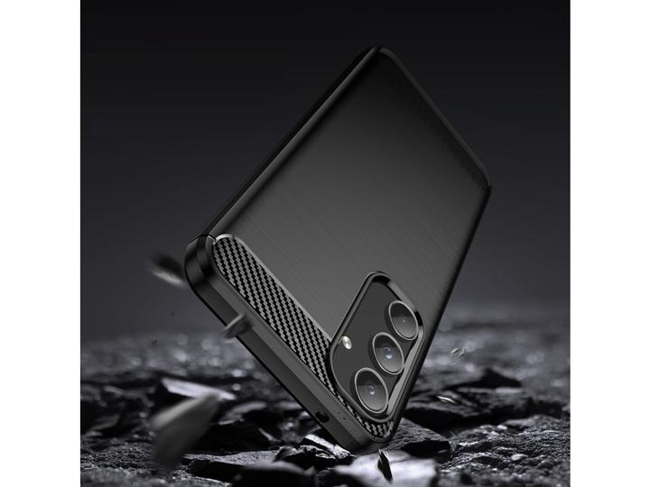 Produktbild Screenguard Carbon Brushed Soft Case (Samsung Galaxy A55)
