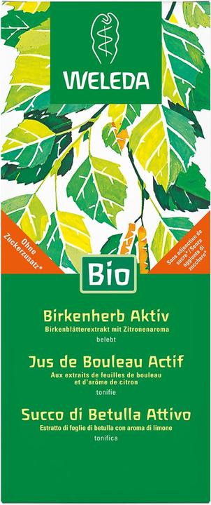 Weleda BIRKENHERB Aktiv Saft - Belebt und aktiviert (1 Stück, Flüssigkeit, 552 g)