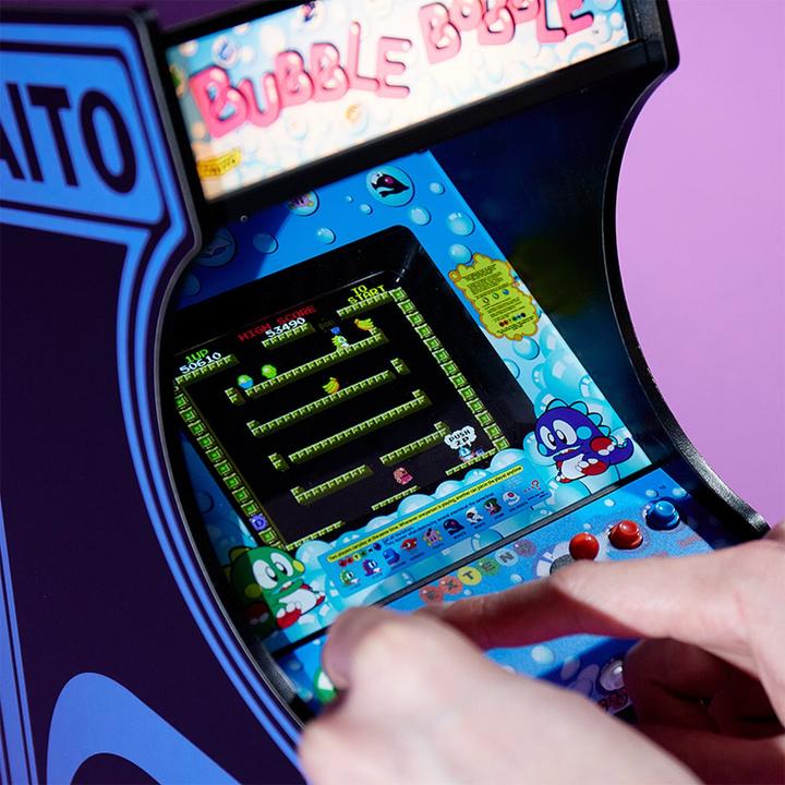 Actual product image Numskull Quarter Scale Arcade Cabinet - Bubble Bobble