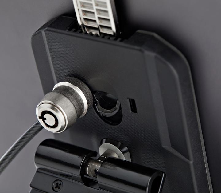 Image du produit StarTech Support de tablette sécurisé avec verrouillage de câble K-Slot - Support d'iPad pour tablettes 7,9