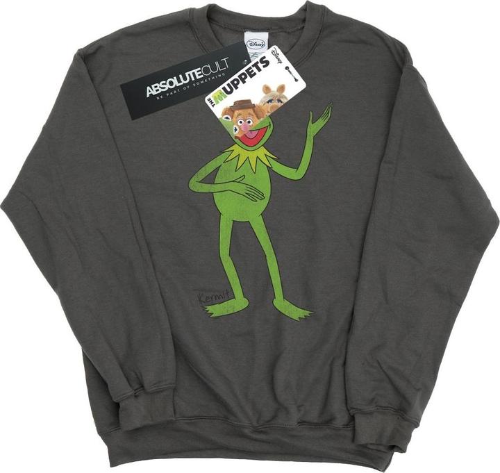 Actual product image Gildan Mens Classic Kermit Heather Sweatshirt (S)