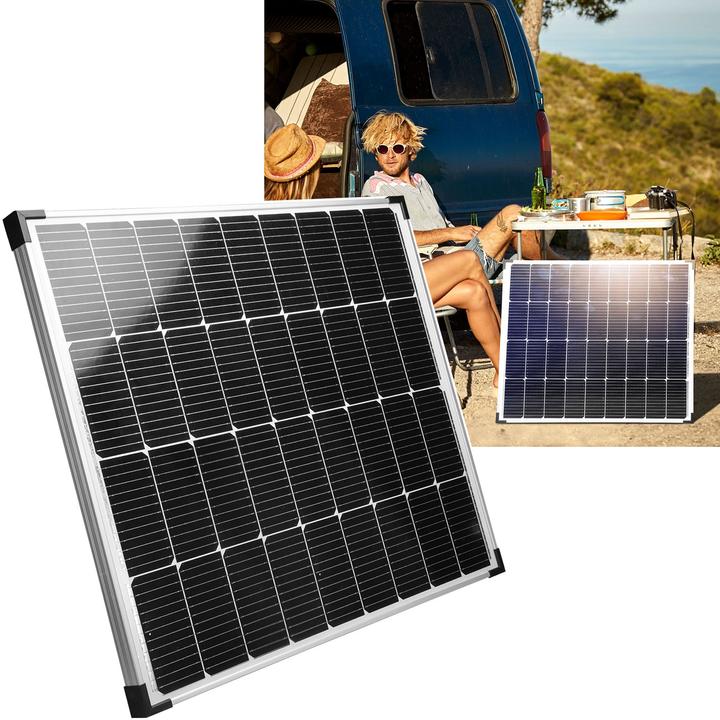 Actual product image Casativo Monocrystalline solar panel, 110 watts, IP65 (110 W, 7.10 kg)
