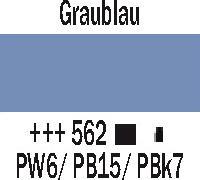 Actual product image Amsterdam acrylic paint (Grey-blue, 120 ml)