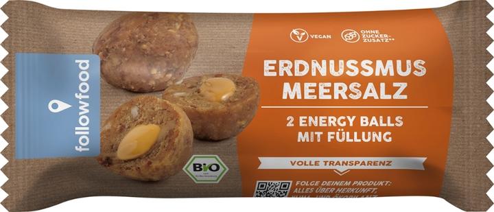 Immagine prodotto Mimi Palline di burro di noci, arachidi e sale marino bio (1 pz., 40 g)
