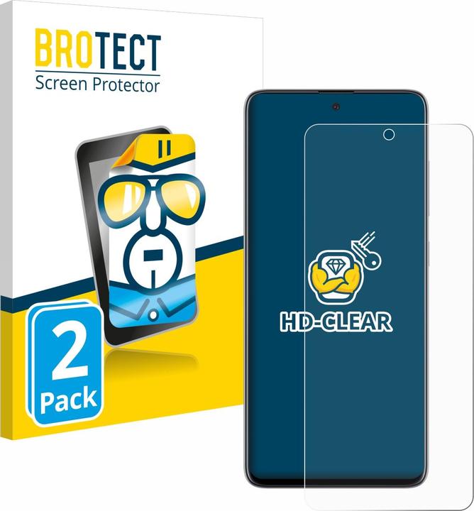 Actual product image BROTECT Screen Protector Clear (2 Piece, Samsung Galaxy A51 5G)