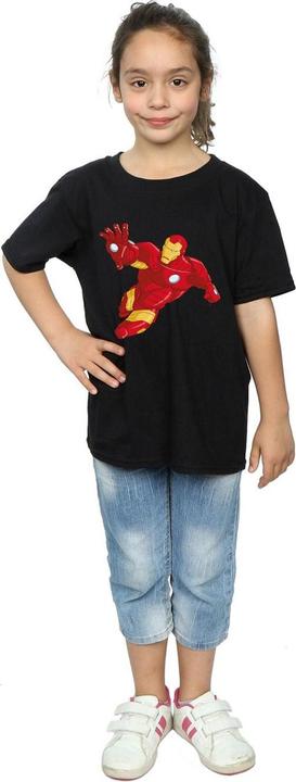 Immagine prodotto Iron Man Simple Maglietta Ragazze (128)
