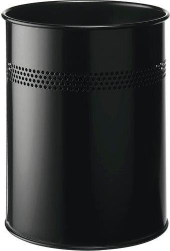 Image du produit Durable Corbeille à papier métallique 15L ronde avec perforation 30 mm 1 Pc 330001 (15 l)