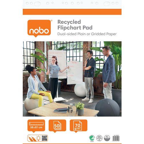 Actual product image Nobo Flipchart Pad Recycled