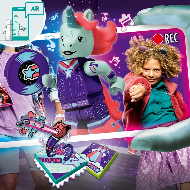 Produktbild LEGO Unicorn DJ BeatBox (43106, LEGO Vidiyo)