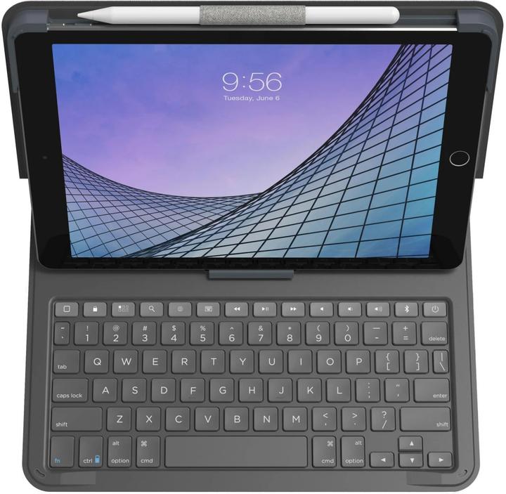 Immagine prodotto Zagg Messaggero Folio 2 (CH, iPad 2020 (8. Gen), iPad 2019 (7° gene), iPad Air 2019 (3. Gen), iPad 2021 (9a generazione))