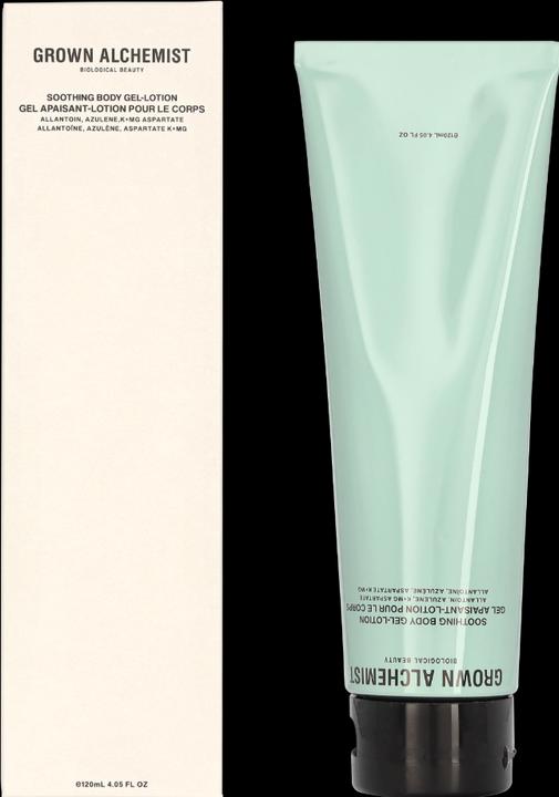 Actual product image Grown Alchemist GROWN Beauty - Soothing Body Gel: Allantoin, Azulene, K+MG Aspartate (Body cream, 120 ml)