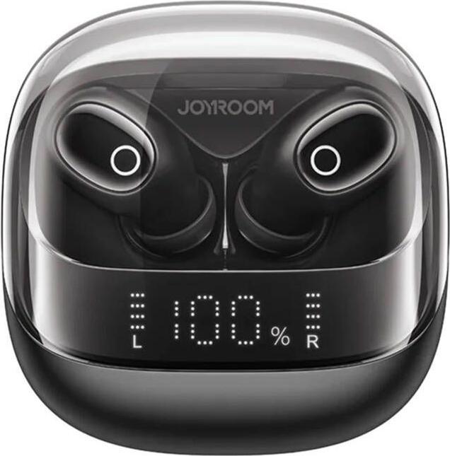 Actual product image Joyroom Earbuds Wireless Headphones with Display, Bluetooth 5.3 - Black (ANC, 42 h, Wireless)