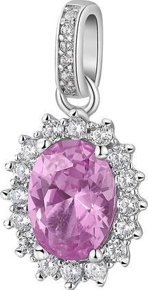 Actual product image Brosway Elegant silver pendant Fancy Vibrant Pink FVP13 (Silver)