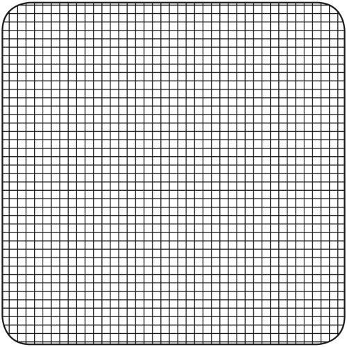 Actual product image Herlitz Collegeblock x-book, DIN A4, 80 sheets, squared, ruling 28, margin left and right, 70 gsm, woodfree (A4, Checked, Hardcover)