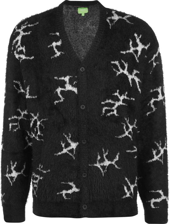 Actual product image Huf Cracked Cardigan - 123481 (L)
