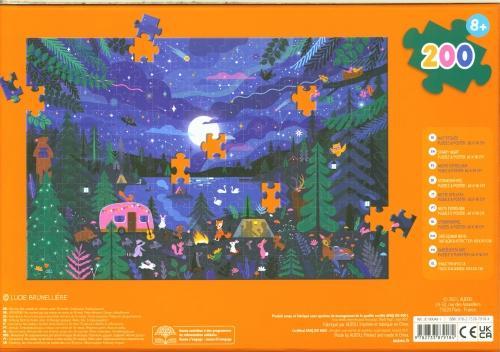 Immagine prodotto Puzzle / La nuit étoilée (200 pezzi)