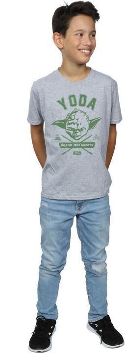Immagine prodotto Star Wars Yoda Collegiate Maglietta Ragazzi (140, 146)