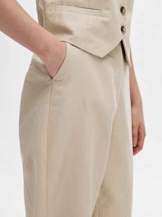 Actual product image Selected Femme Straight Fit Trousers (36)