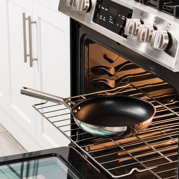 Actual product image Ninja NIA pot and pan set 5t.Z.ES (24 cm, Pan set + pot set, Stainless steel)