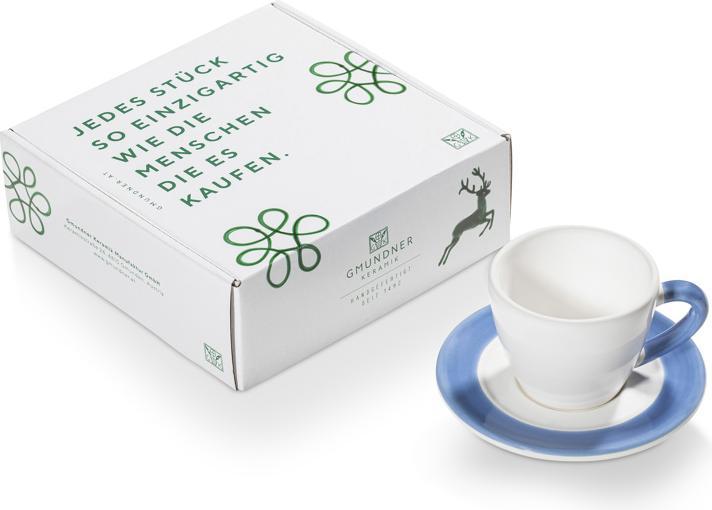 Produktbild Gmundner Keramik Variation Blau, Espresso für Dich Gourmet (2 x)