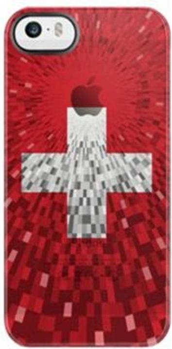Produktbild Uncommon Deflector Case für iPhone 5/5S/SE Switzerland Tile Flag (Apple iPhone 5, Apple iPhone 5s)