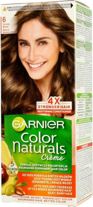 Garnier Color Naturals Hair Dye 6 Darkond (6 Dunkelblond)