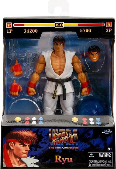 Immagine prodotto Jada Ultra Street Fighter II: The Final Challengers action figure 1/12 Ryu 15 cm