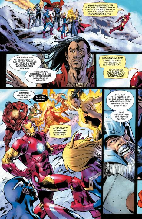 Produktbild Panini Avengers - Neustart (Deutsch, Jason Aaron, Ivan Fiorelli, Bryan Hitch, Javier Garrón, Aaron Kuder, Jim Towe, Michael Strittmatter, 2024)