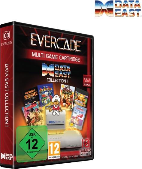 Actual product image Blaze Evercade Data East Cartridge 1 (Evercade)