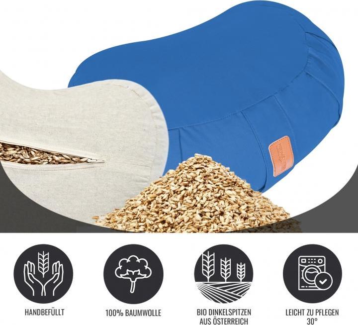 Image du produit Gorilla Sports Oreiller en forme de croissant pour le yoga