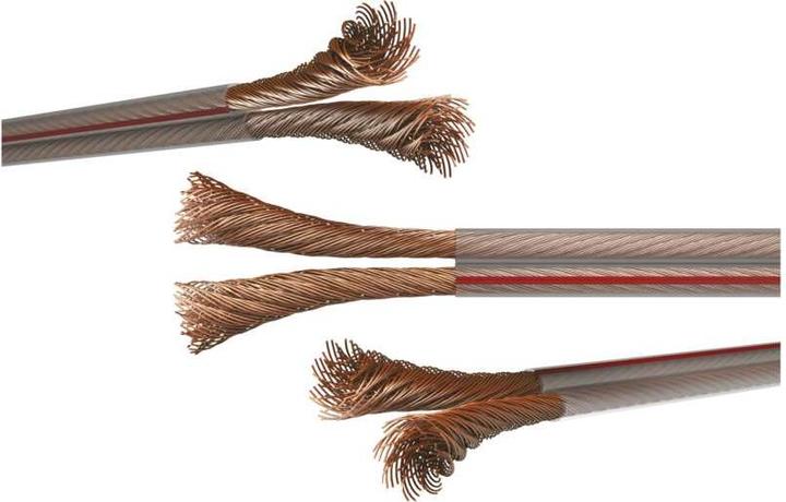 Produktbild Emos UTP-Kabel 2x1,5mm transparent, 100m (100 m)