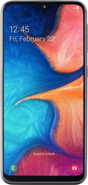 Produktbild Samsung Galaxy A20e (32 GB, Black, 5.80", Dual SIM + SD, 13 Mpx, 4G)