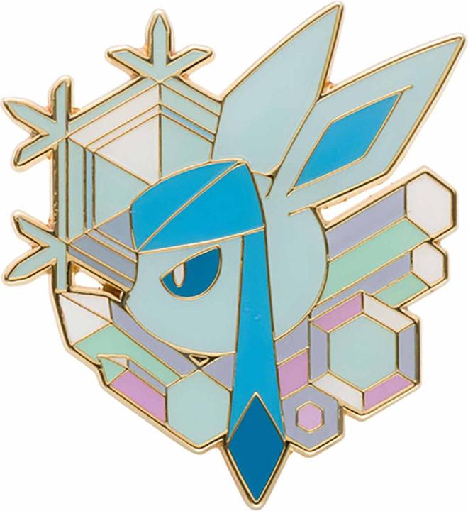 Produktbild Pokémon Pokemon Center 2017 - Glaceon Colorful Pin Limited Badge - 1 Stück