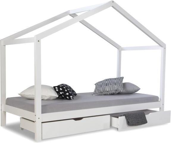 Immagine prodotto Homestyle4u Letto per bambini Letto per bambini con materasso e rete (90 x 200 cm)