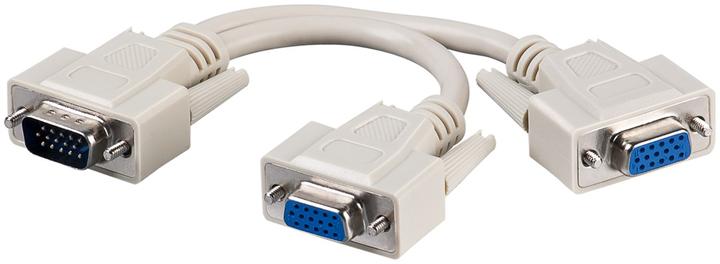 Actual product image Goobay D-Sub 15 Pol — D-Sub 15 Pol (VGA, 18 cm)