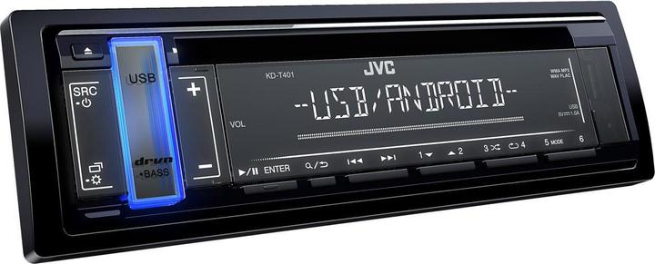 Productafbeelding JVC KD-T401 Zwart