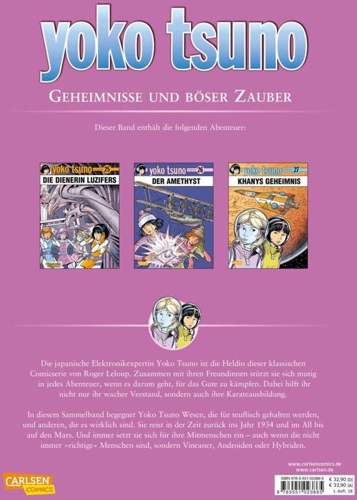 Produktbild Yoko Tsuno Sammelbände 9: Yoko Tsuno Sammelband 9 (Deutsch, Roger Leloup, 2018)