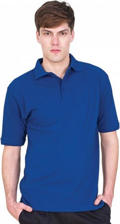 Actual product image UCC 5050 Heavyweight Pique Polo Shirt Short Sleeve (M)