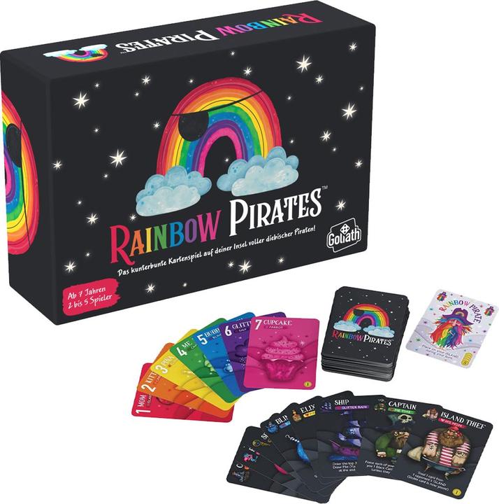 Actual product image Goliath Toys Goliath. Rainbow Piratesque. Games. Board games. Travelling games. Card games. Gifts from 7 years (German)
