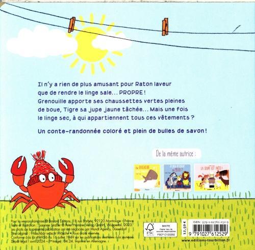 Image du produit Bayard Jeunesse Raton laveur lave le linge (Français, Strasser Susanne, 2024)