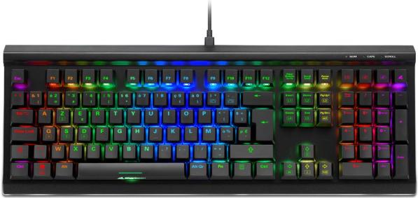 Image du produit Sharkoon SKILLER SGK40 Mech Rouge Noir (DE, Filaire)