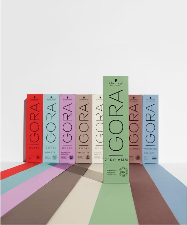 Image du produit Schwarzkopf Igora Zero AMM - 5-5 brun clair doré (5-5 Or brun clair)
