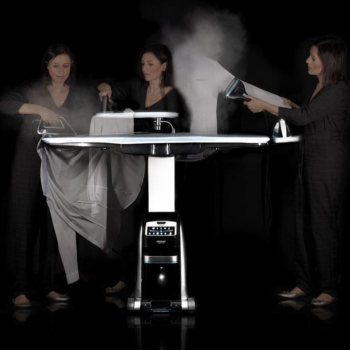 Actual product image Cecotec Centrale vapeur professionnelle compatible Total Iron 10100 Pro (Noir/Bleu) (2200 W)