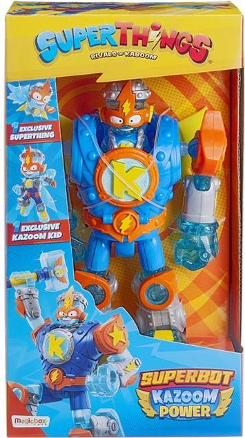 Actual product image Magic Box Figurka super zings things superbot kazoom power robot
