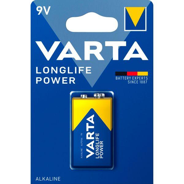Produktbild Varta LONGLIFE Power (1 Stk., 9V Block, 580 mAh)