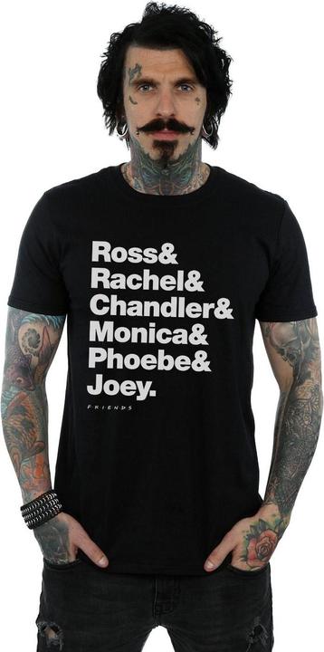 Image du produit Friends - T-shirt FIRST NAMES TEXT - Homme (4XL)