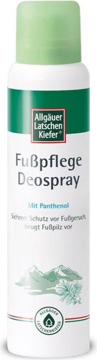 Allgäuer Latschenkiefer Fusspflege Deospray, 100 ml Lösung (Fusscrème & Fussgel, 100 ml)