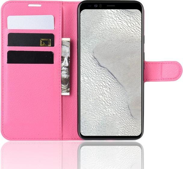 Actual product image MU Classic Litchi Leather Bookcover Series (Google Pixel 4 XL)
